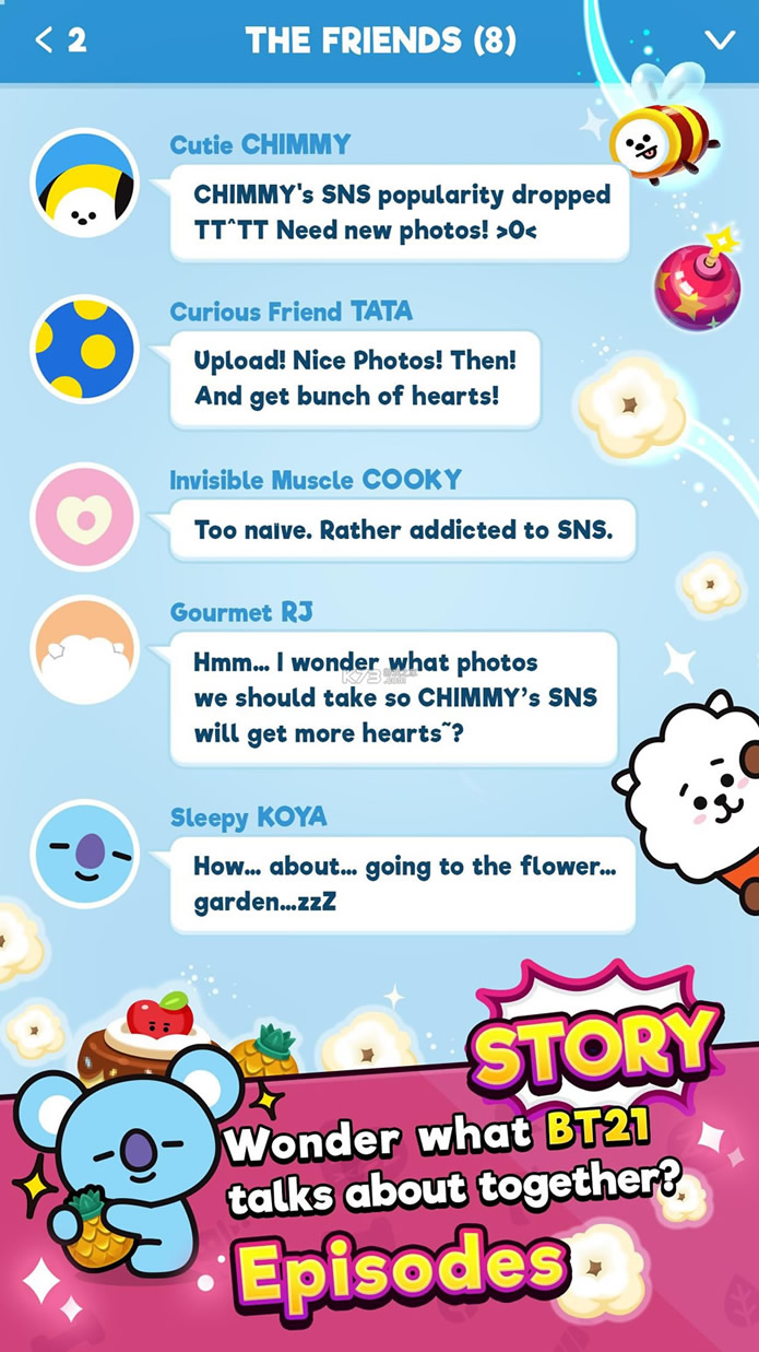 BT21 POP STARϷ׿-BT21 POP STARϷv1.0.23