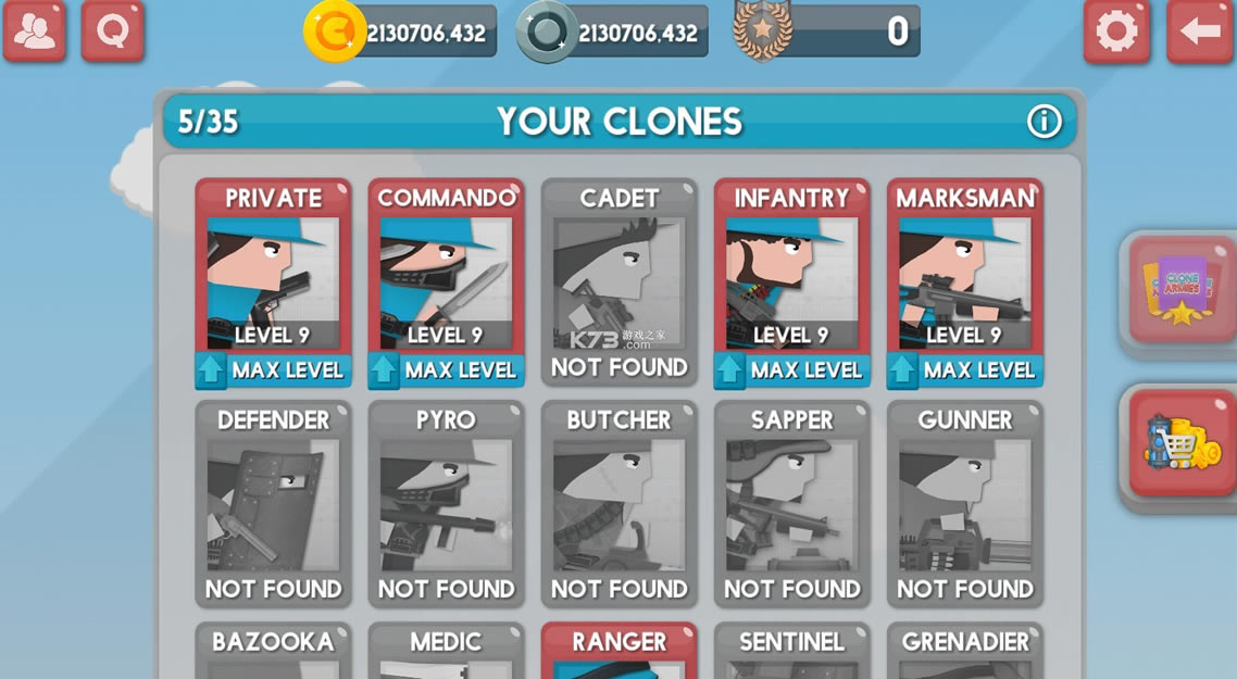 ��¡�����ֻ����ƽ��-clone armies�ƽ����������v9022.12.4�޵а�