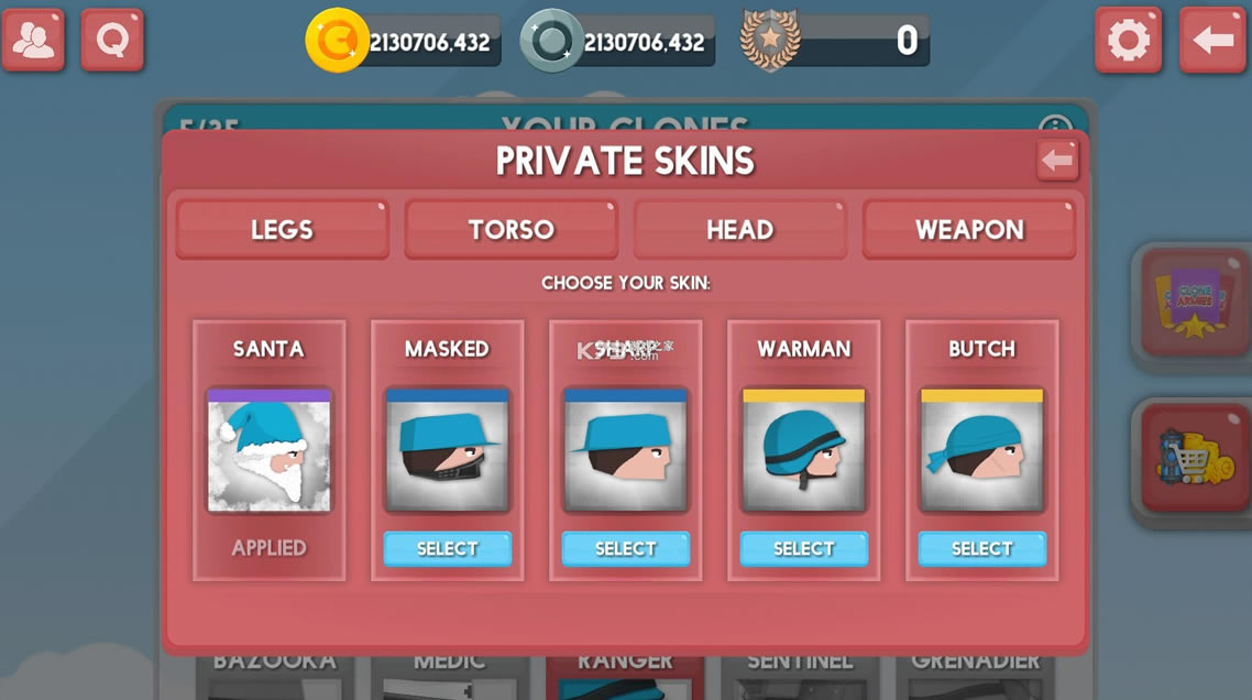 ��¡�����ֻ����ƽ��-clone armies�ƽ����������v9022.12.4�޵а�