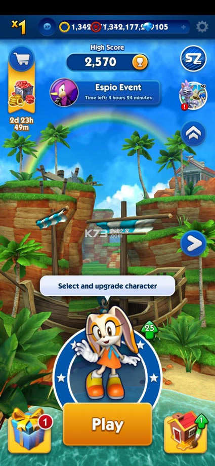 ����˳���ƽ�氲׿-sonic dash�ƽ������v4.23.0�����ƽ��
